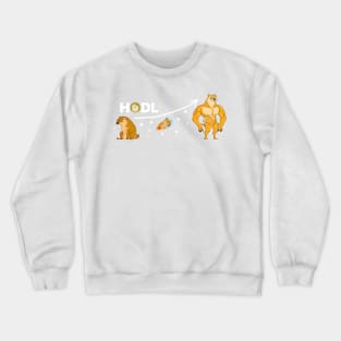 DOGE dogecoin HODL Crewneck Sweatshirt